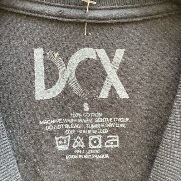 Dcx Mmxvi Tour 2016-2017 Black T-Shirt Size Small - Picture 3 of 5